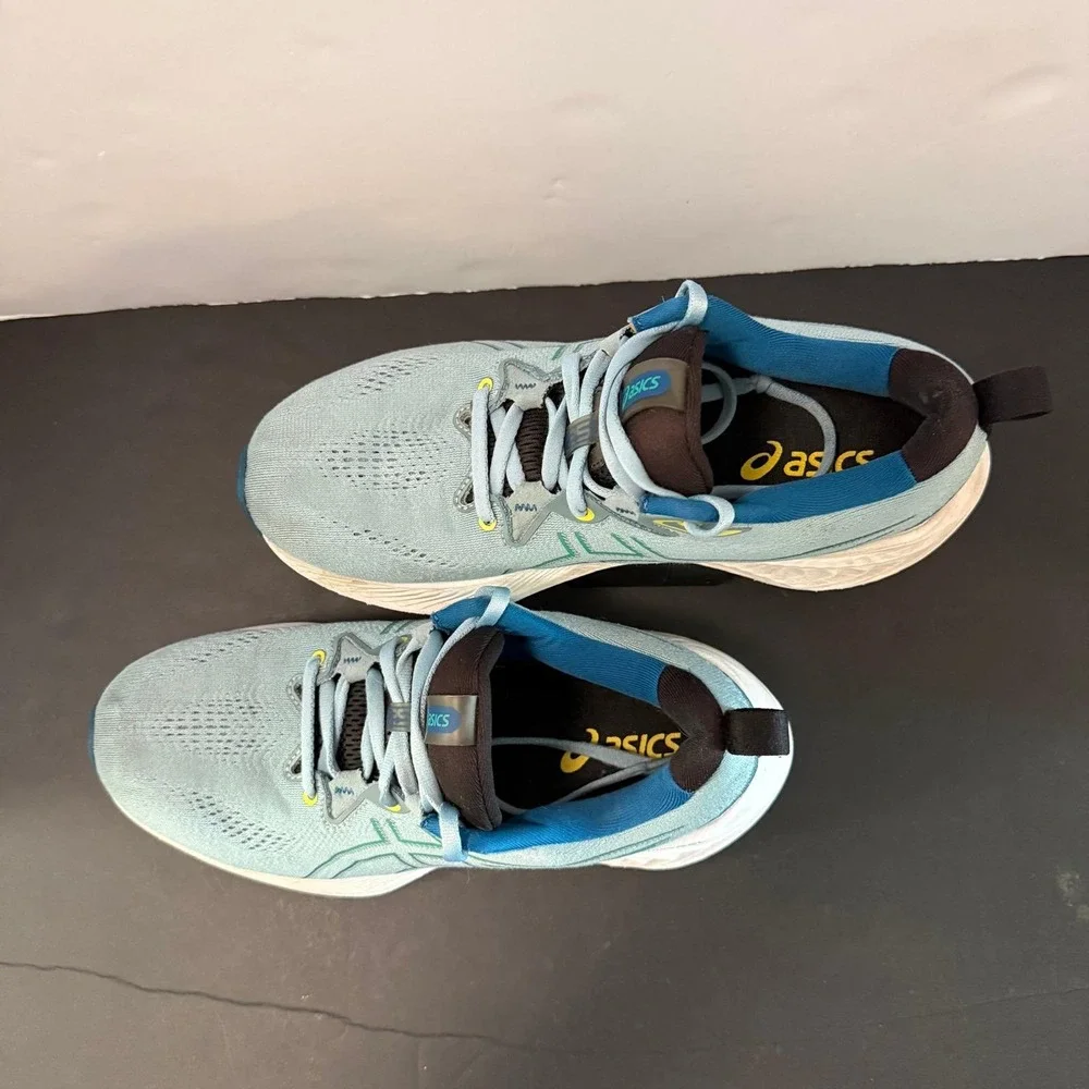 Asics Gel-Nimbus 25 Mens Running Shoes Blue 1011B737 Size 9